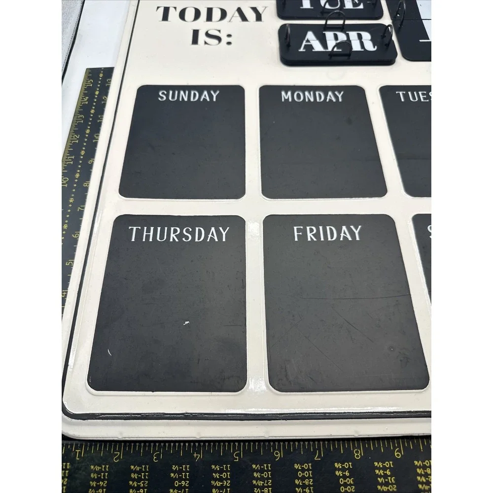 Red Shed Home & Gifts Metal Chalk Calendar 20